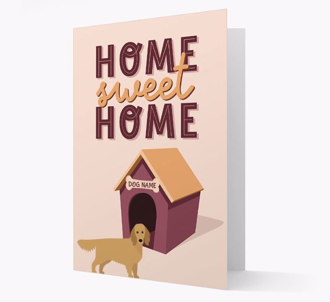 Home Sweet Home: Personalized {breedFullName} Card